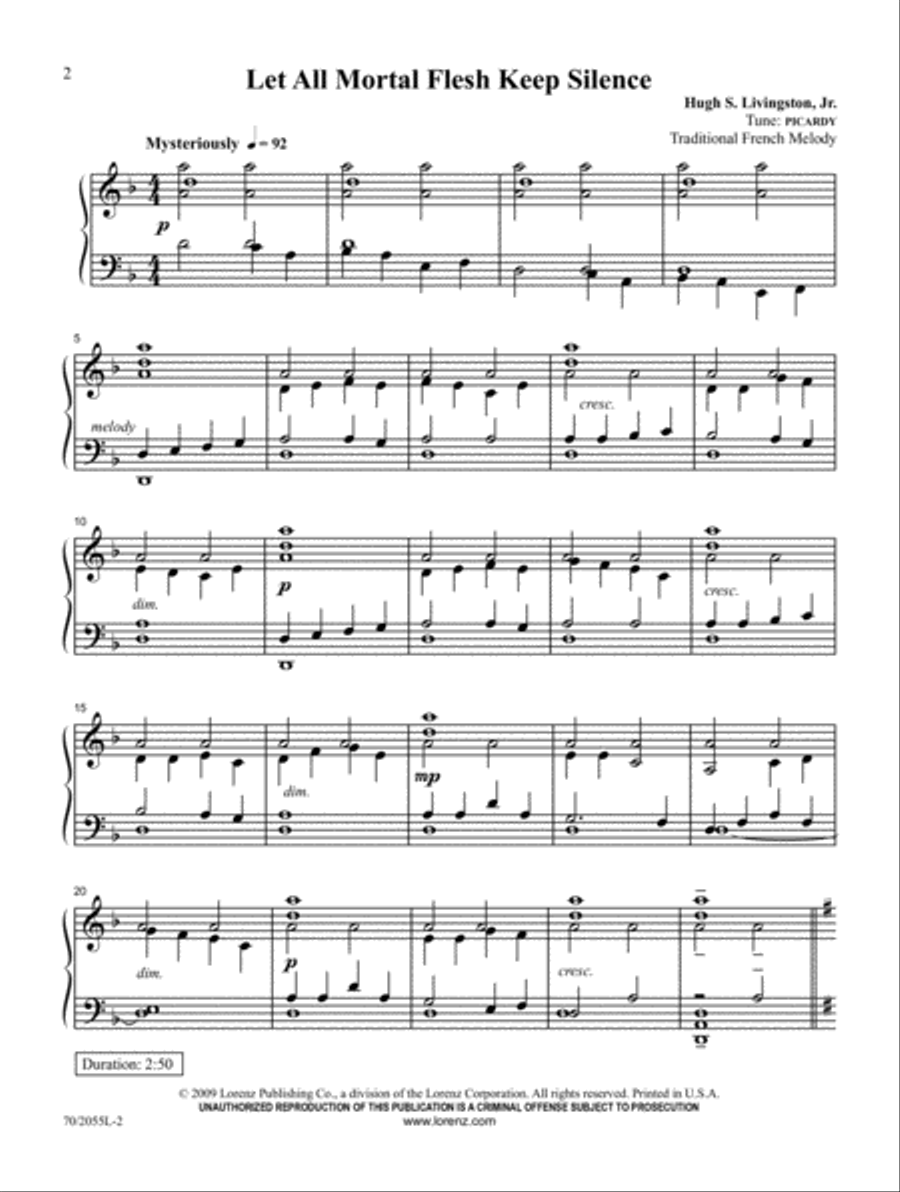 Carols Across the Centuries Piano Solo scores gallery preview page 2