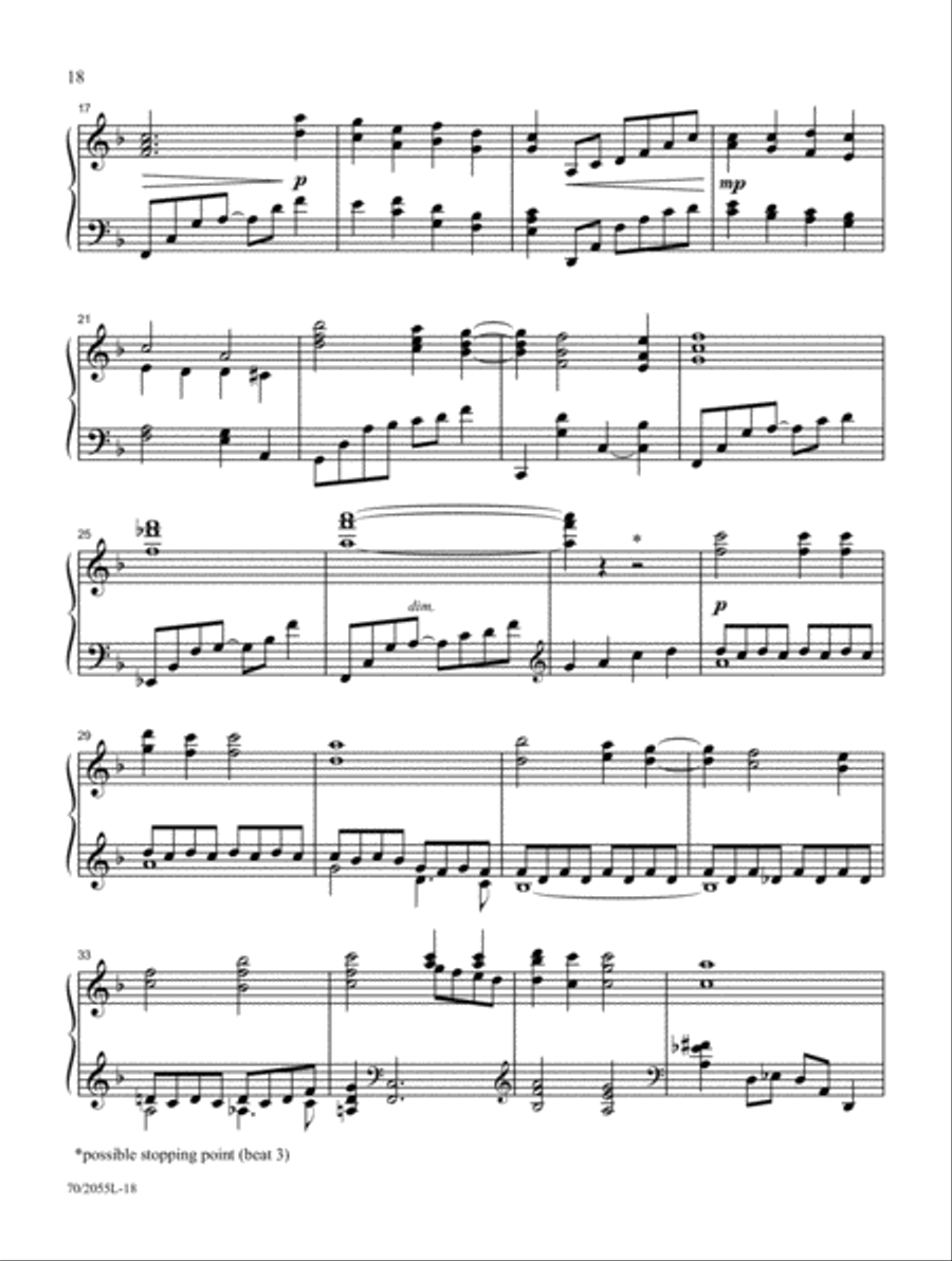 Carols Across the Centuries Piano Solo scores gallery preview page 13