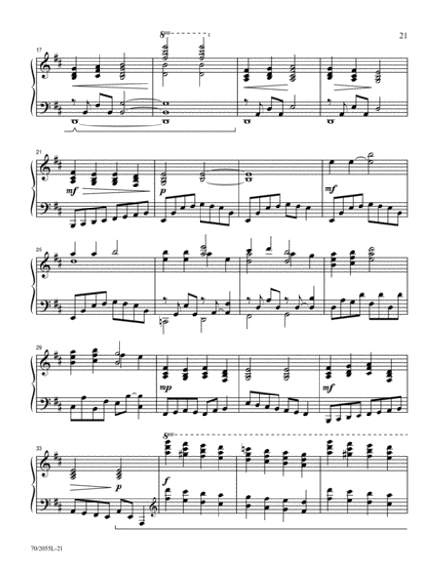 Carols Across the Centuries Piano Solo scores gallery preview page 15