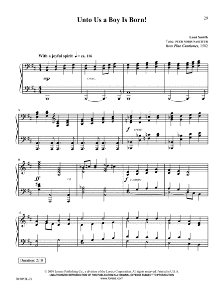 Carols Across the Centuries Piano Solo scores gallery preview page 20