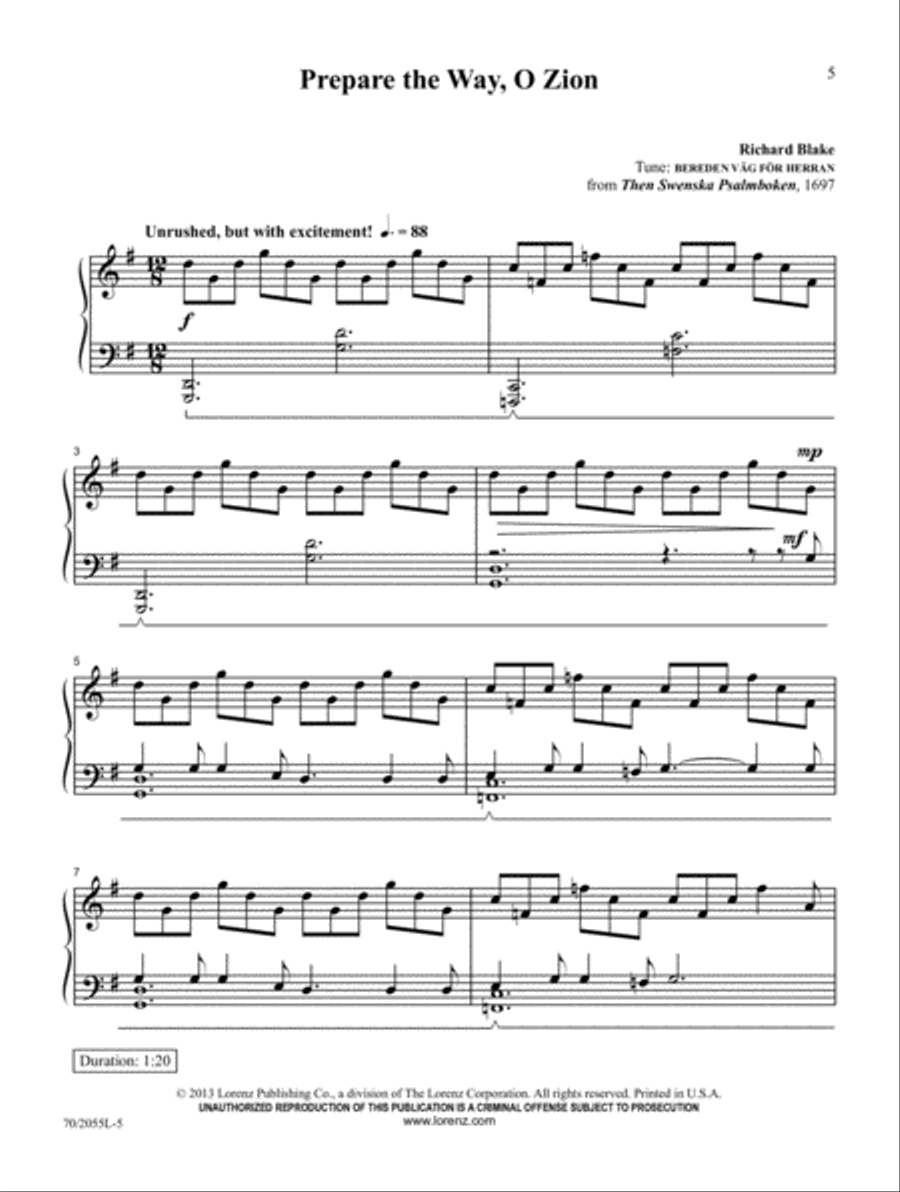 Carols Across the Centuries Piano Solo scores gallery preview page 4