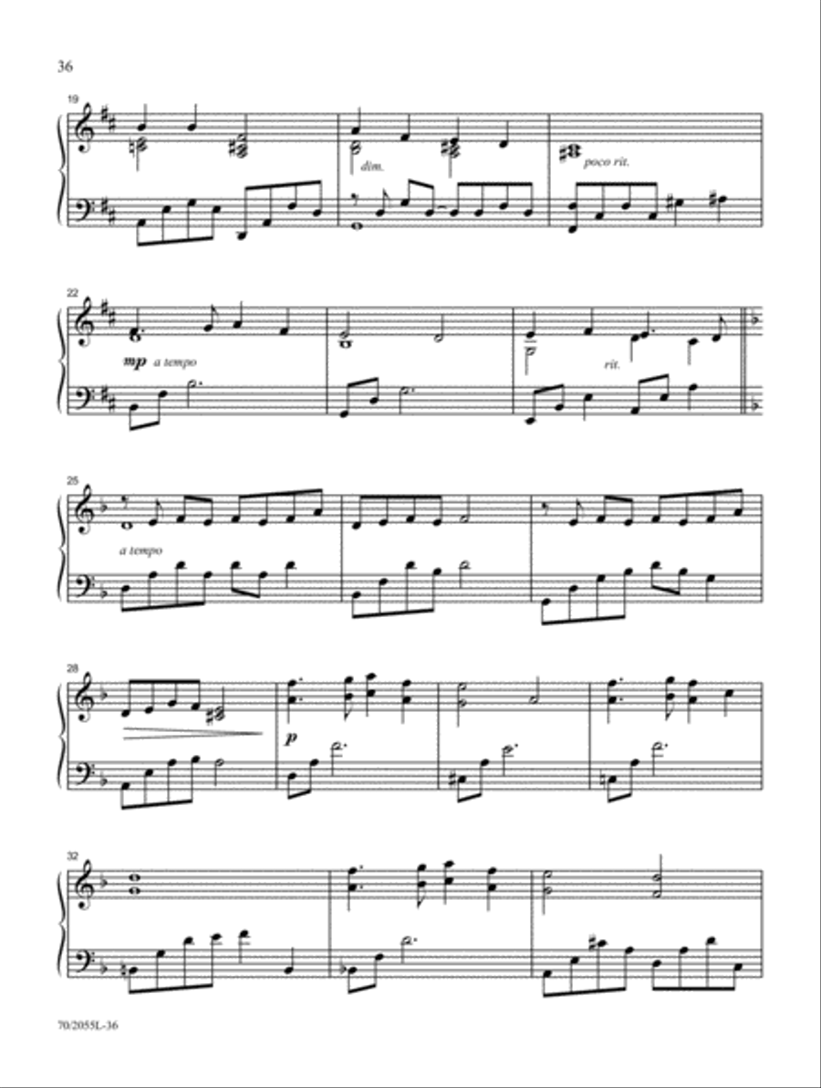 Carols Across the Centuries Piano Solo scores gallery preview page 25