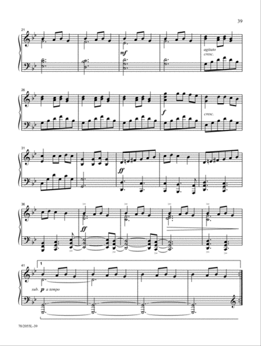 Carols Across the Centuries Piano Solo scores gallery preview page 27