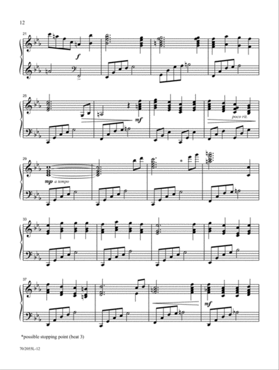 Carols Across the Centuries Piano Solo scores gallery preview page 9