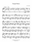 Tranquil Waters – cinematic Piano Solo (Intermediate)