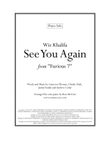 See You Again from FURIOUS 7