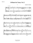 10 Bassoon Duets for Teens, Vol. 2