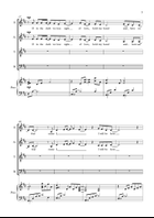 I Will Be Here 4-Part scores gallery preview page 3