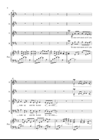I Will Be Here 4-Part scores gallery preview page 6
