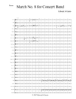 March No. 8 for Concert Band