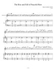Rise and Fall and Peaceful Rest (Violin, Cello and Piano)