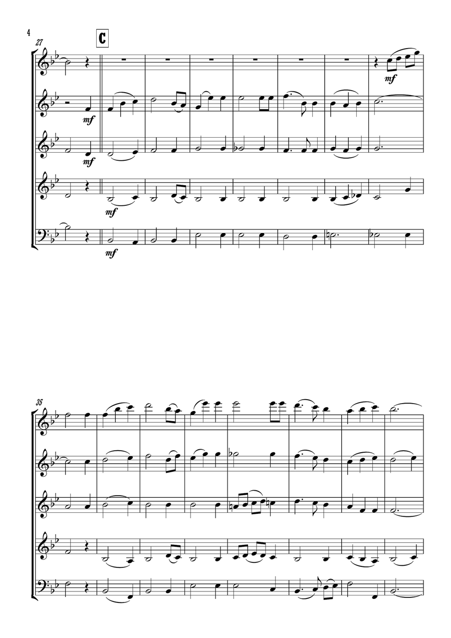 Way Out West Way Out West Woodwind Quintet scores gallery preview page 5