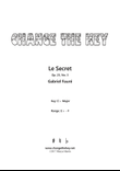 Le Secret - Eb Major