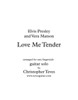 Love Me Tender