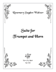 SUITE for TRUMPET and HORN