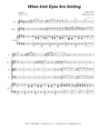 When Irish Eyes Are Smiling (for String Quartet and Piano)