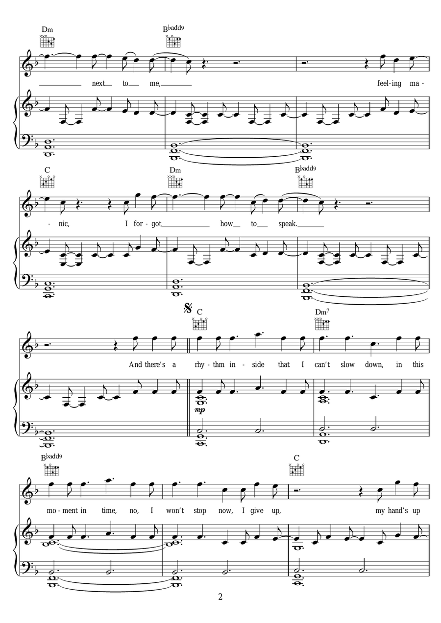 Rhythm Inside Rhythm Inside Piano, Vocal scores gallery preview page 2