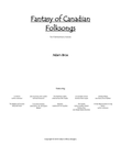 Fantasy of Canadian Folksongs - For Elementary Choir