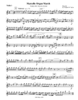 Marcello Organ March Psalm 19 for strings with Organ