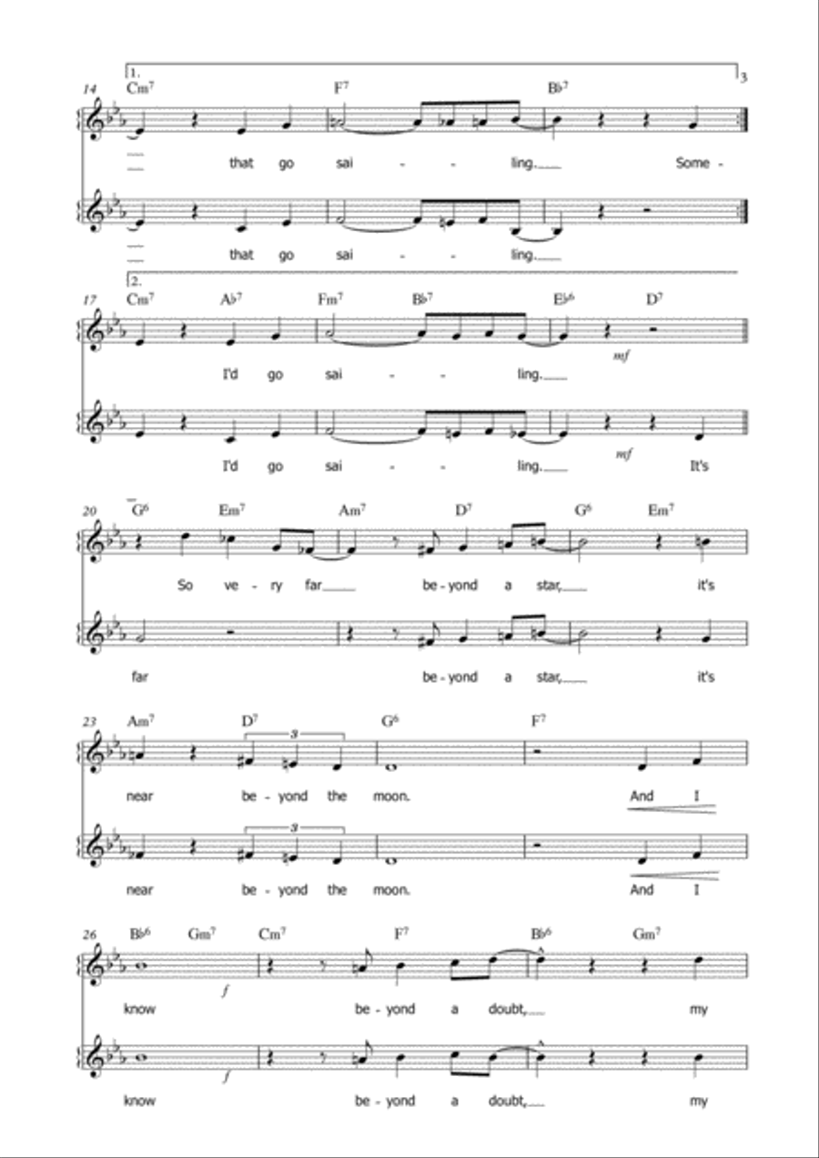 Beyond The Sea SA scores gallery preview page 3