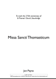 Mass of St Thomas (Missa Sancti Thomasticum)