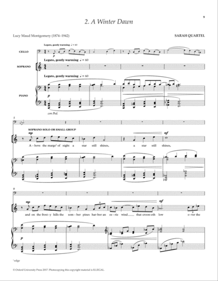 A Winter Day A Winter Day Divisi scores gallery preview page 4