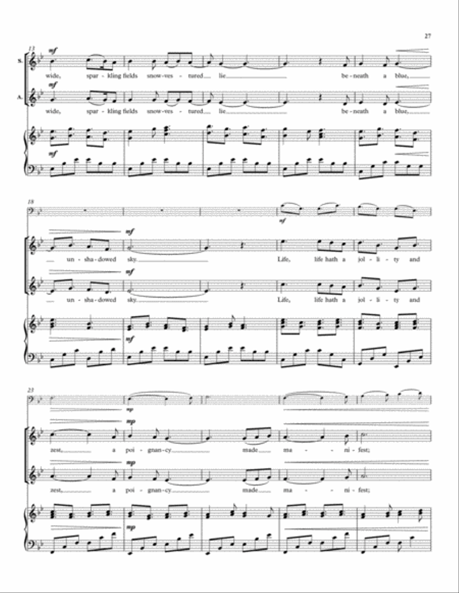 A Winter Day A Winter Day Divisi scores gallery preview page 8