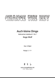 Auch kleine Dinge - A Major