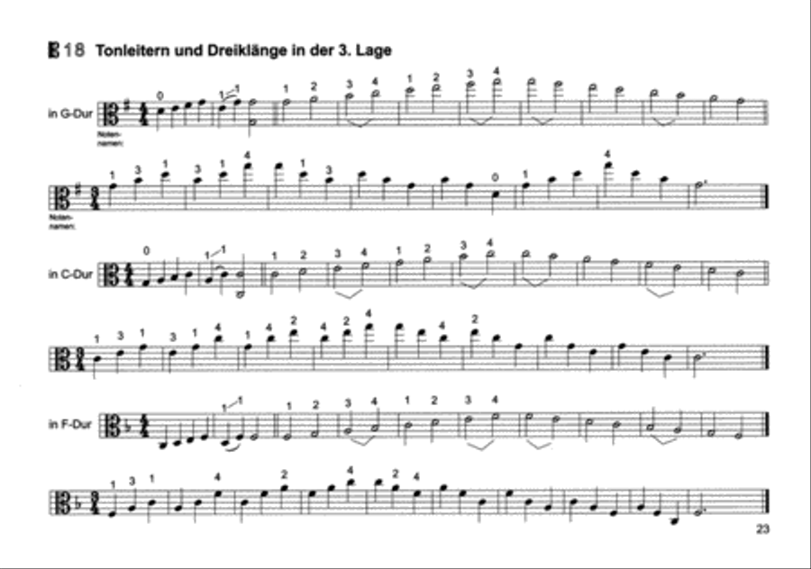 Gemeinsam von Anfang an. Viola Tutor, Volume 3 Viola Solo scores gallery preview page 3