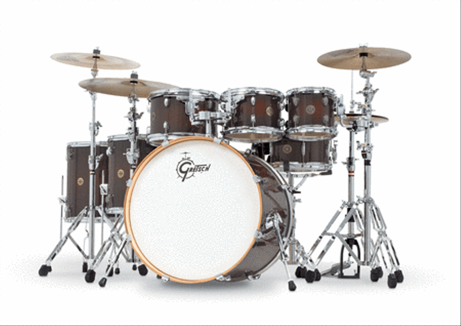 Gretsch Catalina Maple 6-Piece Shell Pack with Free Additional 8″ Tom Drums scores gallery preview page 1
