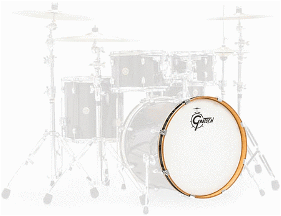 Gre Cat Mpl 22in Bd Hoop - Blk Brss Spkl Musical Instruments scores gallery preview page 2