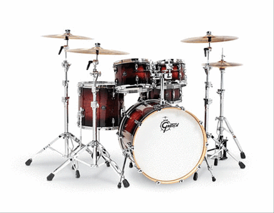 Gretsch Renown 5 Piece Drum Set (22/10/12/16/14sn) Drum Set scores gallery preview page 2