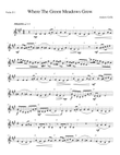 Where The Green Meadows Grow - Violin 2-1 - Part