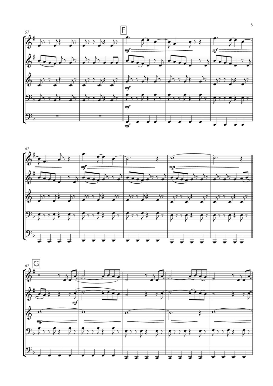 I Knew You Were Trouble I Knew You Were Trouble Brass Ensemble scores gallery preview page 5