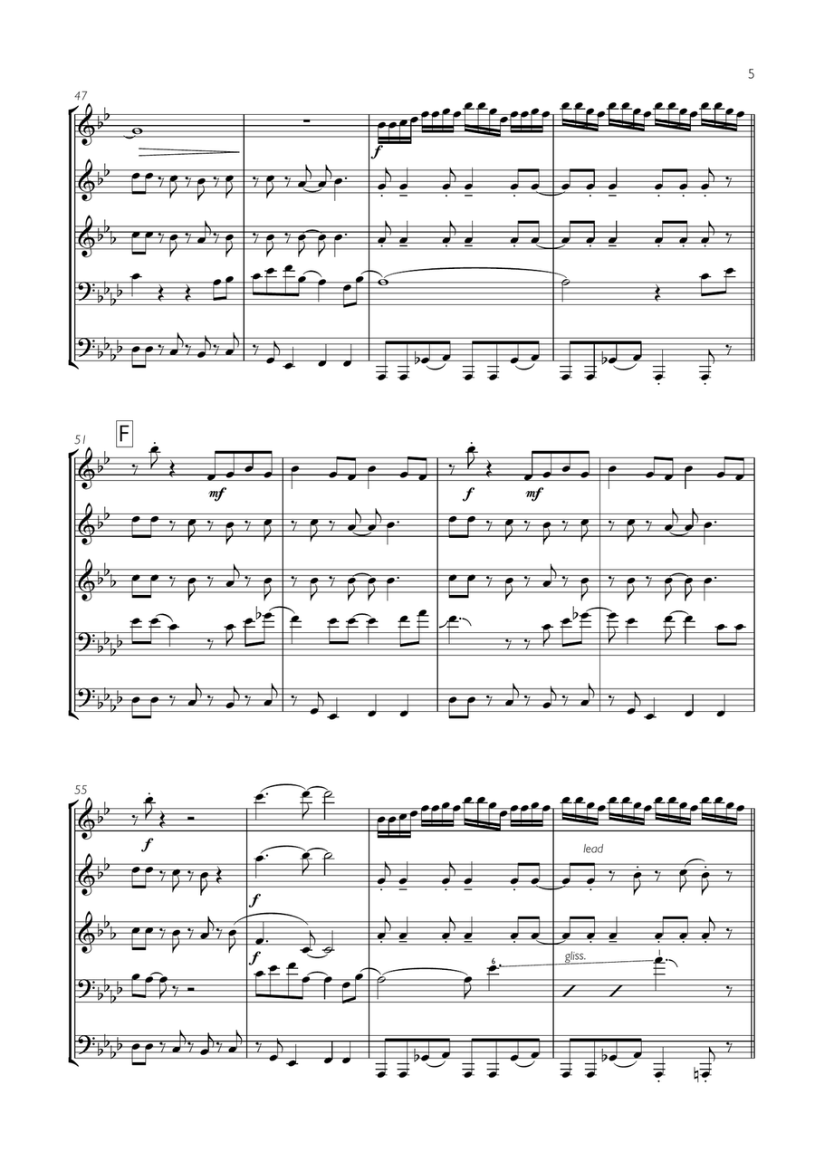 September September Brass Ensemble scores gallery preview page 5