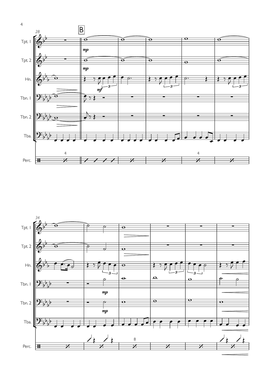 Final Countdown Final Countdown Small Ensemble scores gallery preview page 4