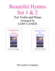BEAUTIFUL HYMNS Set 1 & 2 (Duets - Violin and Piano with Parts)