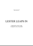 LESTER LEAPS IN big band series
