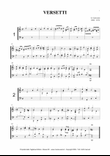 VERSETTI - G. Carissimi - For Organ