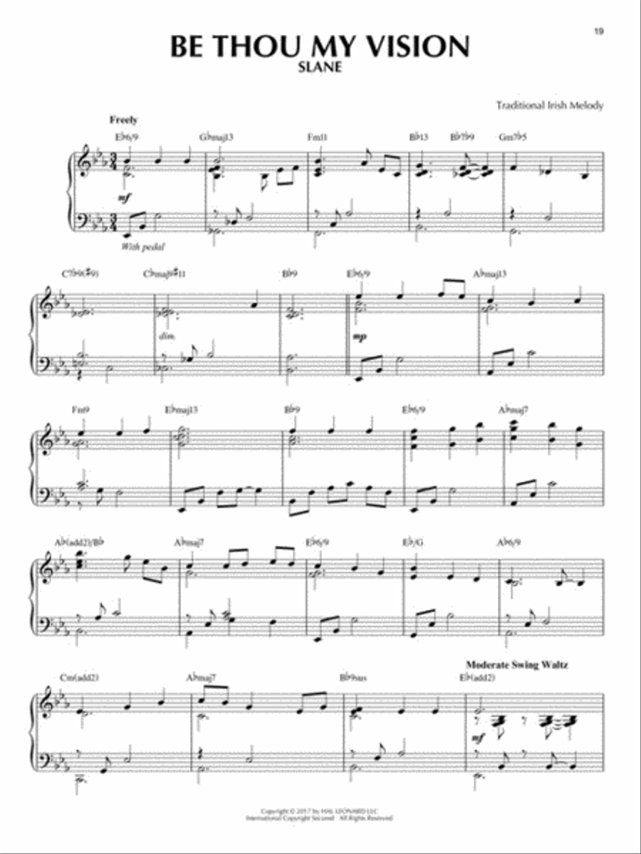 Hymns Piano Solo scores gallery preview page 4