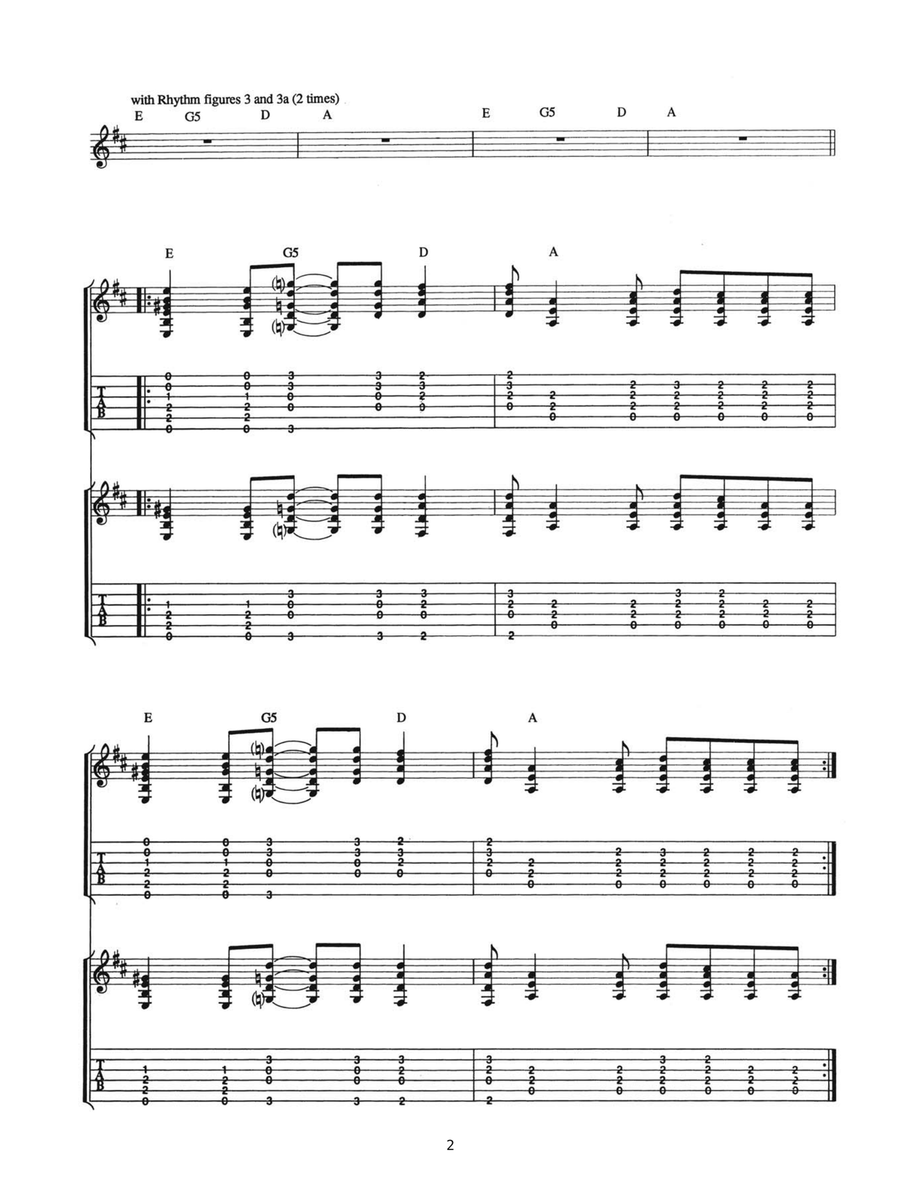 Walk All Over You Walk All Over You Guitar Tablature scores gallery preview page 2