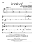 Great Are You Lord (with How Great Thou Art) - Harp