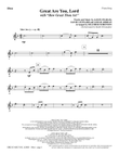 Great Are You Lord (with How Great Thou Art) - Oboe