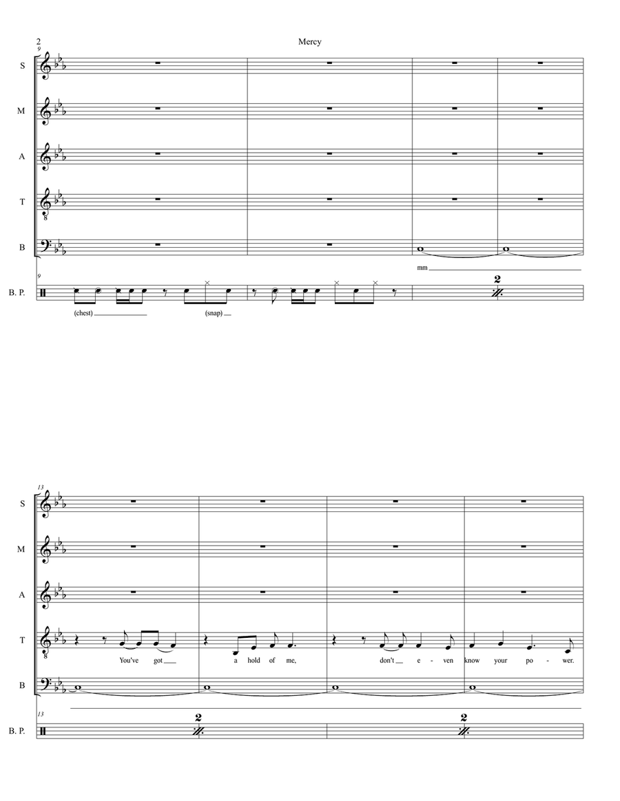 Mercy Mercy Divisi scores gallery preview page 2