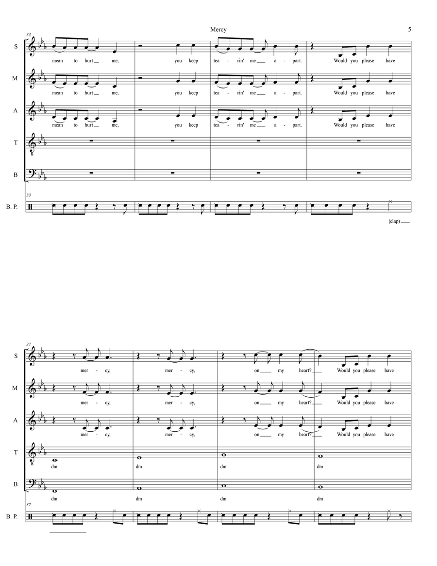 Mercy Mercy Divisi scores gallery preview page 5