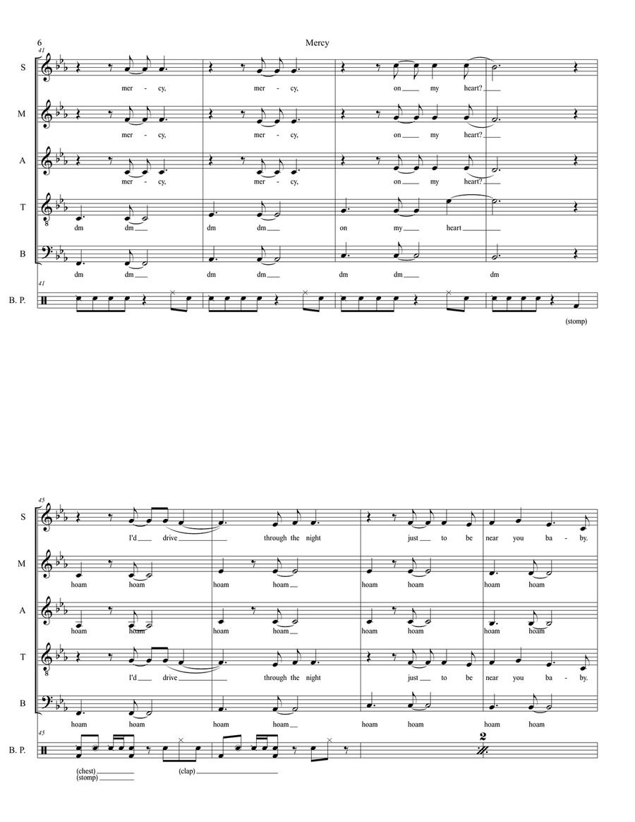 Mercy Mercy Divisi scores gallery preview page 6