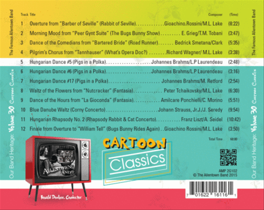 Cartoon Classics Listening CD scores gallery preview page 1