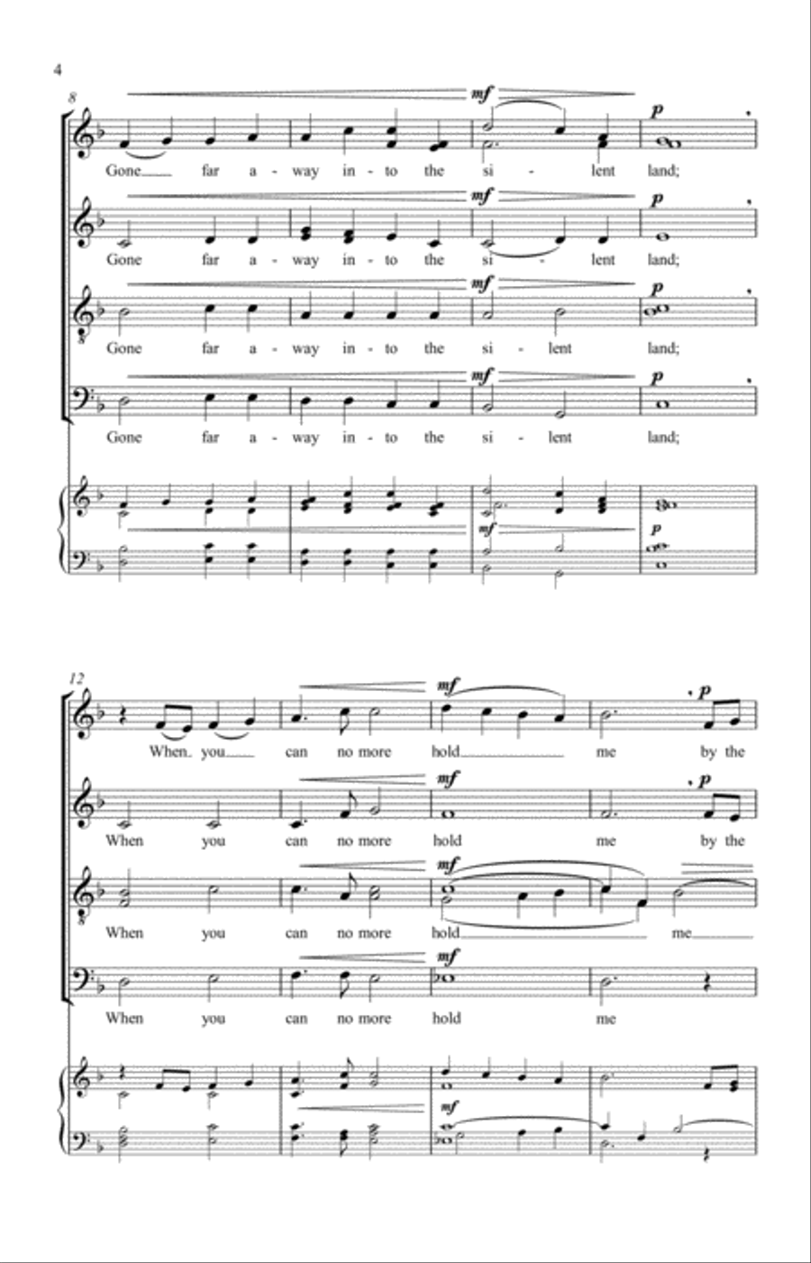 Remember Remember 4-Part scores gallery preview page 3