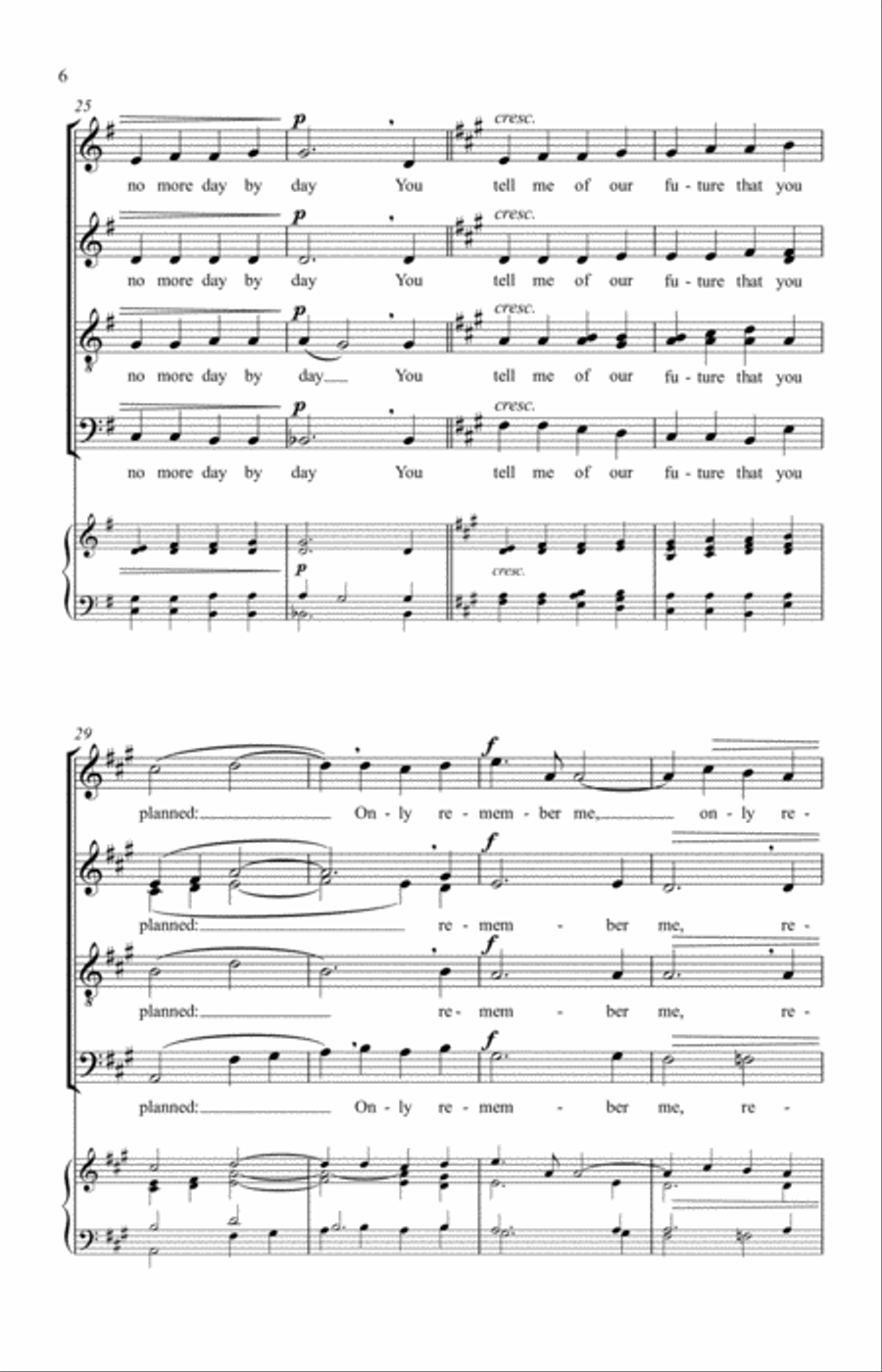 Remember Remember 4-Part scores gallery preview page 9