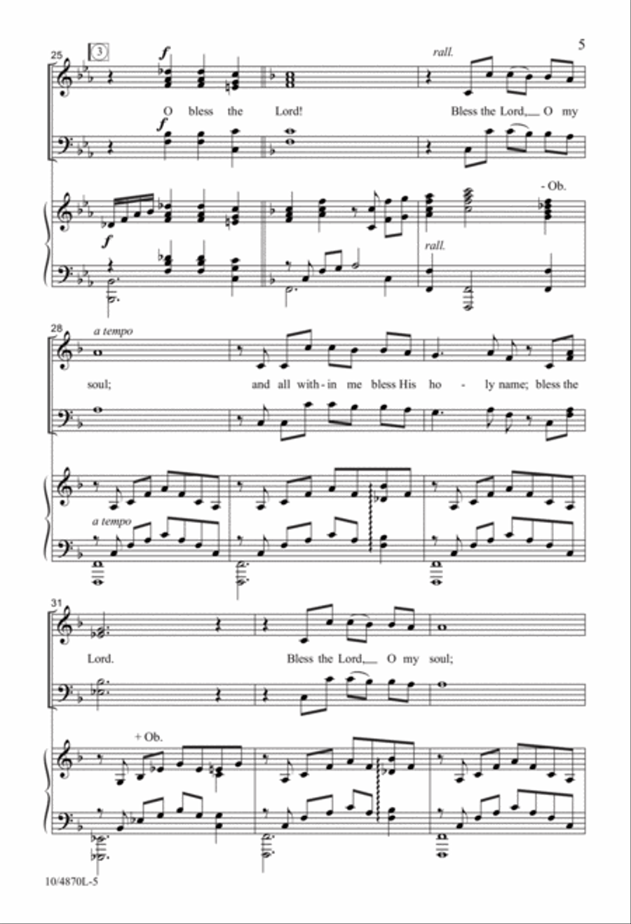 All Within Me All Within Me 4-Part scores gallery preview page 5